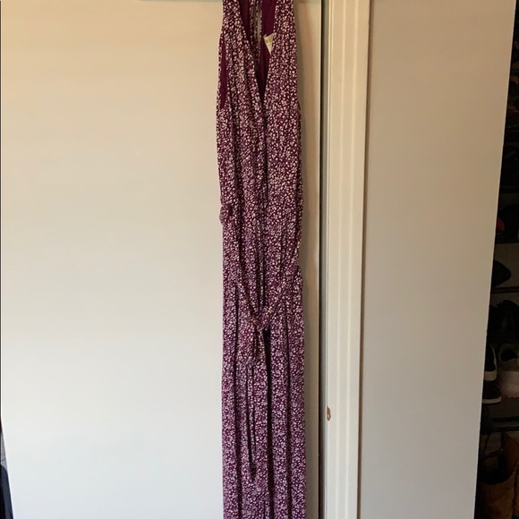 Anthropologie Purple Jumpsuit - Picture 2 of 4
